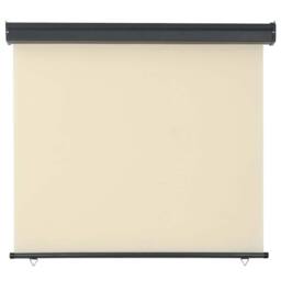 Berkfield Home Stylish Balcony Side Awning 125x250 cm Cream - thumbnail 4