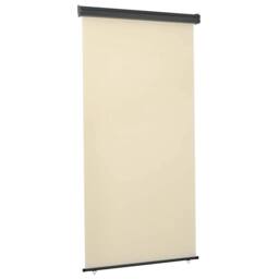 Berkfield Home Stylish Balcony Side Awning 125x250 cm Cream - thumbnail 2