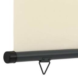 Berkfield Home Stylish Balcony Side Awning 125x250 cm Cream - thumbnail 8