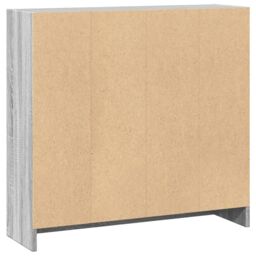 Berkfield Home Bookcase Grey Sonoma 80x24x76 cm Engineered Wood - Size: 80 x 24 x 76 cm - thumbnail 6