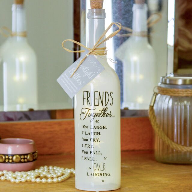 Boxer Gifts Women's Friends Together Starlight Bottle - Gift For Her - image 1
