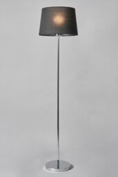 BHS Lighting Mira Touch Floor Lamp in Silver - thumbnail 1
