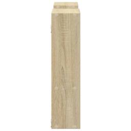 Berkfield Home Wall Shelf Sonoma Oak 99x15x60 cm Engineered Wood in Light Tan - Size: 99 x 15 x 60 cm - thumbnail 5