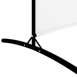 Berkfield Home 5-Panel Room Divider White 433x180 cm Fabric - thumbnail 7