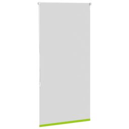 Berkfield Home Roller Blind Blackout Leaves Green 85x130 cm Fabric Width 80.7 cm Polyester - thumbnail 4