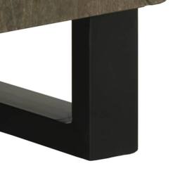 Berkfield Home Sideboard Black 60x33x75 cm Solid Wood Mango - Size: 60 x 33 x 75 cm - thumbnail 8
