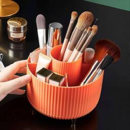 EONLION Orange Make Up Organiser Makeup Brush Holder - Size: 500mm - thumbnail 3
