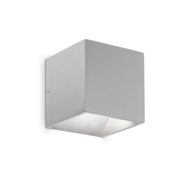 Netlighting Rubik Integrated LED Outdoor Up Down Wall Lamp Grey 730Lm 4000K IP54