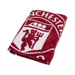Manchester United FC Identity Beach Towel in Dark Red - thumbnail 2