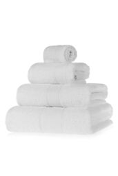 Homescapes Turkish Cotton Jumbo Towel in White - thumbnail 3