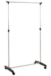 Orsina Chrome Frame Clothes Rack in Silver - thumbnail 2