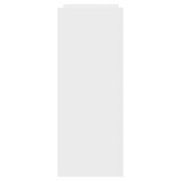 Berkfield Home Console Table White 100x35x90 cm Engineered Wood - Size: 100 x 35 x 90 cm - thumbnail 5