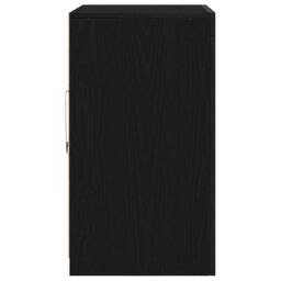 Berkfield Home Side Cabinets with LED Lights 2 pcs Black Oak 41x37x67 cm - Size: 41 x 37 x 67 cm - thumbnail 8
