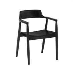 Cheshire Fairmont Premium Dining Chairs with Arms - Set of 2 in Black - thumbnail 2