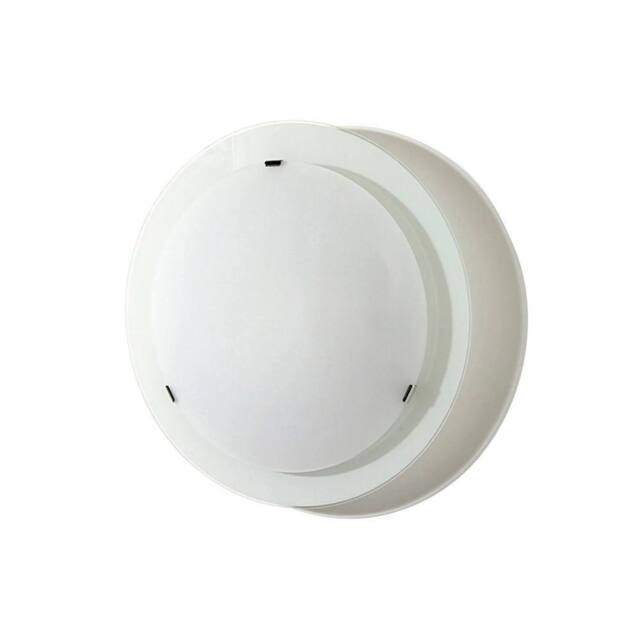 Netlighting Ruby Flush Fitting Small Round Satin Nickel in Grey - image 1