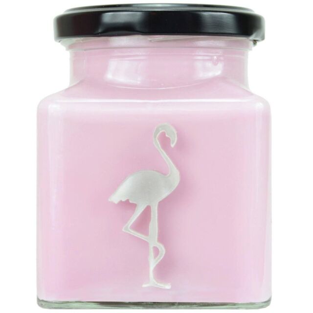 Flamingo Candles Candy Shop Classic Flamingo Candle in Bright Pink