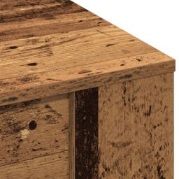 Berkfield Home Coffee Table Vintage Wood 102x55x45 cm Made of Engineered Wood in Brown - Size: 102 x 55 x 45 cm - thumbnail 8