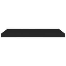 Berkfield Home Floating Wall Shelves 2 pcs Black 80x23.5x3.8 cm MDF - thumbnail 4