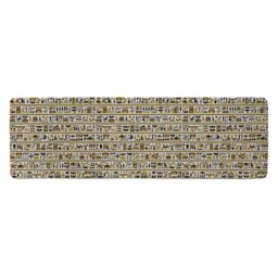 Benjamin Tate Design Ancient Egyptian Hieroglyphs Runner Rug in Natural - Size: 67 cm x 230 cm - thumbnail 1