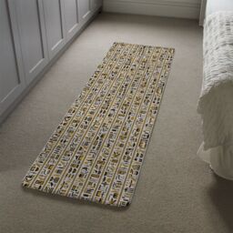 Benjamin Tate Design Ancient Egyptian Hieroglyphs Runner Rug in Natural - Size: 67 cm x 230 cm - thumbnail 4