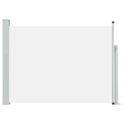 Berkfield Home Patio Retractable Side Awning 100x500 cm Cream in Beige - thumbnail 2