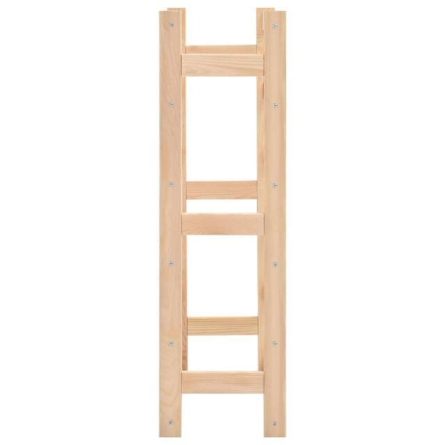 Berkfield Home Durable Wine Rack for 30 Bottles Pinewood in Beige - image 1