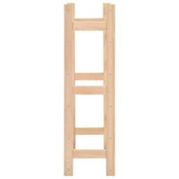 Berkfield Home Durable Wine Rack for 30 Bottles Pinewood in Beige