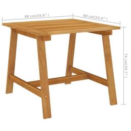 Berkfield Home Beautiful 3 Piece Garden Dining Set with Cushions Grey Poly Rattan - thumbnail 6