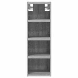 Berkfield Home Hanging Cabinet Grey Sonoma 20x29.5x60 cm Engineered Wood - thumbnail 4