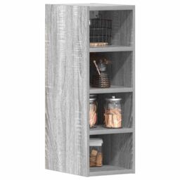 Berkfield Home Hanging Cabinet Grey Sonoma 20x29.5x60 cm Engineered Wood - thumbnail 1