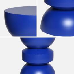 sweeek Side table, end table, nightstand metal in Blue - thumbnail 2