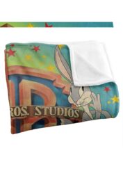 Warner Bros. WB Shield Bugs Bunny Color Silky Touch Super Soft Throw Blanket 152 X 127 cm in White - thumbnail 3