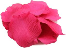 Shatchi 400pcs Dark Pink Silk Rose Petals Wedding Mothers Day Wedding Confetti Anniversary Table Decorations - thumbnail 4