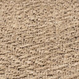 Berkfield Home Rug 160 cm Jute Look Indoor & Outdoor in Brown - Size: 100 cm diameter - thumbnail 6
