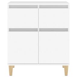 Berkfield Home Sideboard White 60x35x70 cm Engineered Wood - Size: 60 x 35 x 70 cm - thumbnail 7