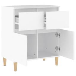 Berkfield Home Sideboard White 60x35x70 cm Engineered Wood - Size: 60 x 35 x 70 cm - thumbnail 6
