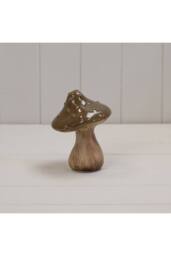 KDMD Brown Ceramic Mushroom - thumbnail 2