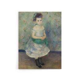 "Artery8 Jeanne Durand Ruel Renoir Vintage Canvas Wall Art in Blue - Size: W18"" x H24""" - thumbnail 1
