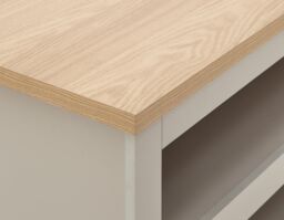 GFW Lancaster Simple Shoe Bench in Grey - thumbnail 4
