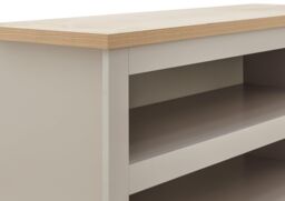 GFW Lancaster Simple Shoe Bench in Grey - thumbnail 3
