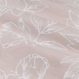Wylder Bella Floral 100% Cotton Eyelet Curtain Pair in Natural - Size: 168 cm width x 229 cm drop - thumbnail 5