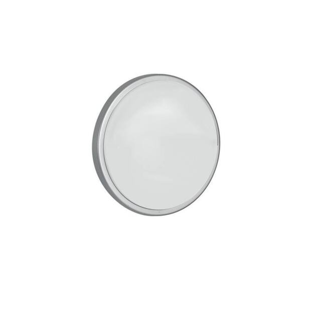 Netlighting EVER LED Outdoor Flush with Sensor Silver IP65 2400lm 4000K 30x7.8cm - Size: 30x7.8 cm