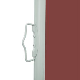 Berkfield Home Patio Retractable Side Awning 100x300 cm Brown - thumbnail 4