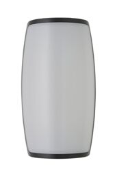 ValueLights Jonny Curved Matte Black IP54 LED Outdoor Wall Light - thumbnail 6