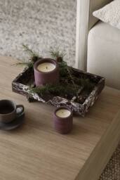 Blomus FRAGA Cinnamon & Apple Scented Candle 9cm - Port in Wine - thumbnail 2