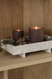 Blomus FRAGA Cinnamon & Apple Scented Candle 9cm - Port in Wine - thumbnail 6