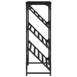 Berkfield Home Shoe Rack Black 90x30x85 cm Engineered Wood - Size: 90 x 30 x 85 cm - thumbnail 5