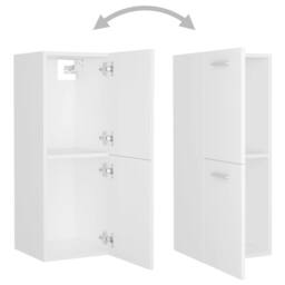 Berkfield Home Bathroom Furniture Set White Engineered Wood - thumbnail 6
