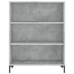Berkfield Home Highboard Concrete Grey 69.5x32.5x180 cm Engineered Wood - thumbnail 5