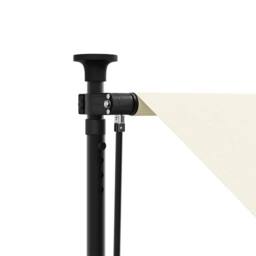 Berkfield Home Retractable Awning Cream 350x150 cm Fabric & Steel - thumbnail 8